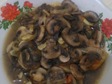 Tumis Jamur Kancing
