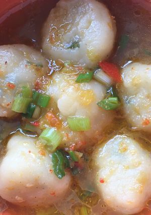Foto resep Cilok kuah pedas