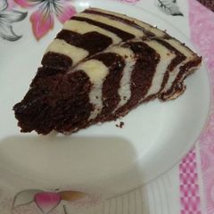 A picture of Zebra Cake 🍰.