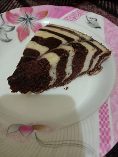 A picture of Zebra Cake 🍰.