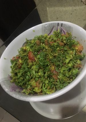 A picture of Lamsir (cress).