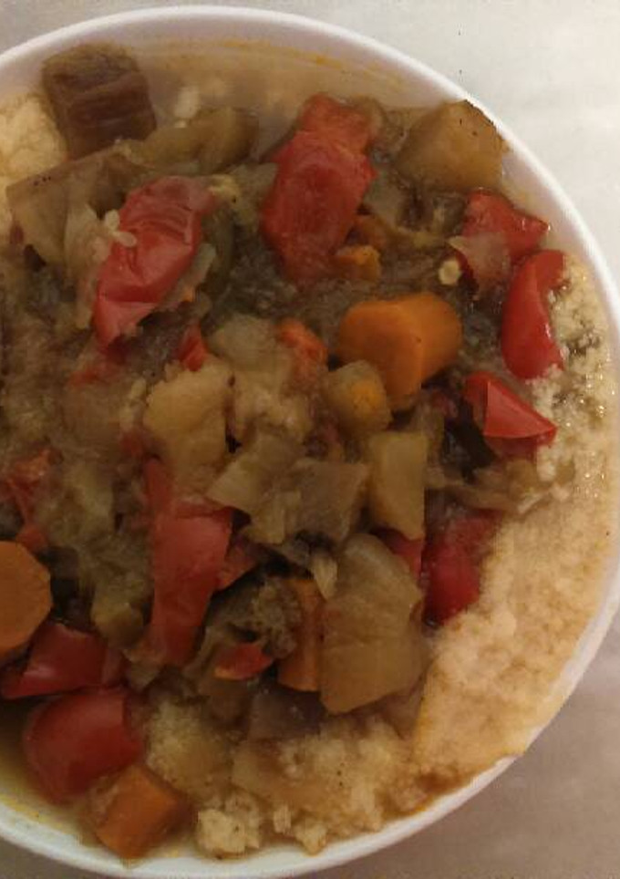 Una foto de Cous-cous express de verduras