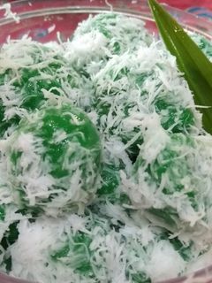 Foto resep Klepon pandan cantik