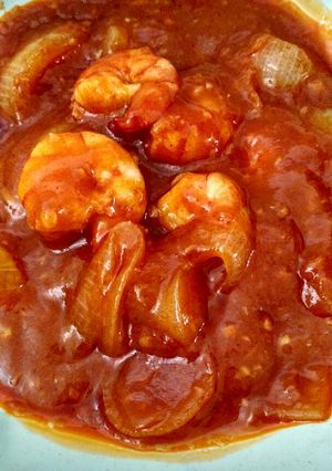 Foto resep Udang saus asam manis