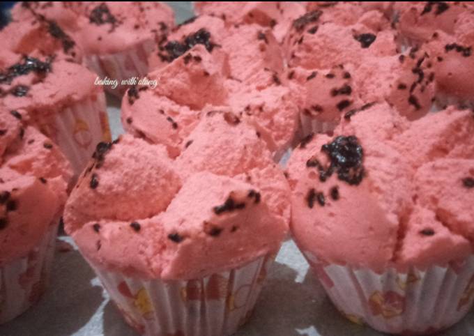 Bolu Kukus Mekar Red Velvet (enakkk)