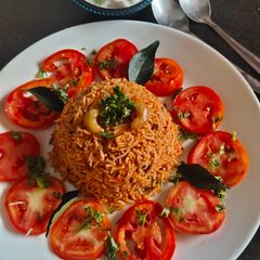 A picture of Tomato rice.