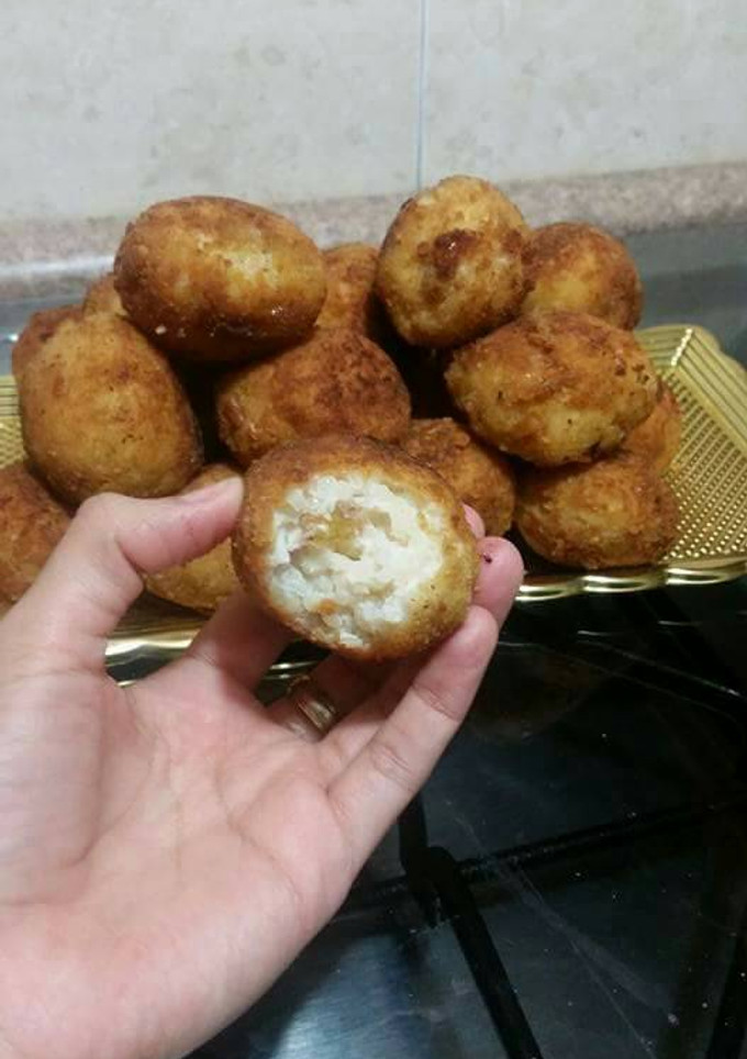 Una foto de Bolitas de arroz con leche