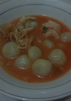 Foto resep Bakso Aci Pedas