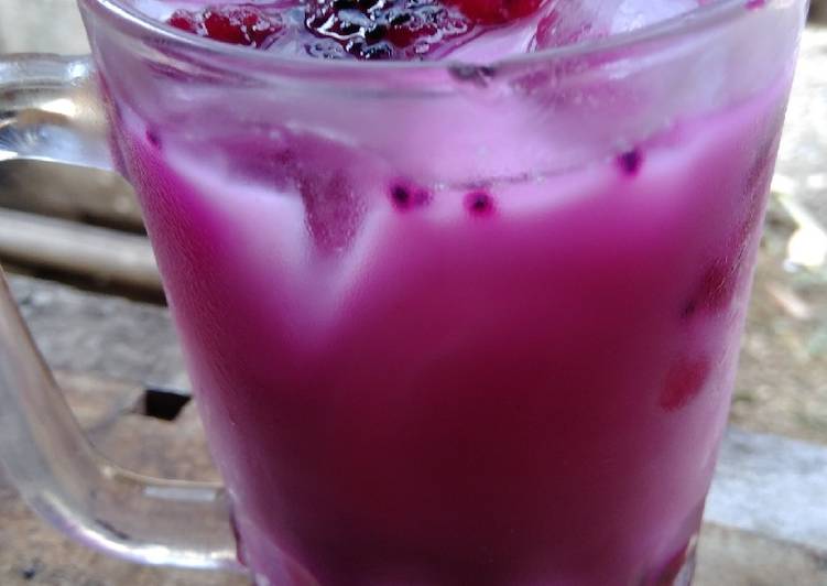 {Resep Korean Dragon Fruit Milk Untuk Pemula