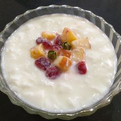 Cardamom flavoured Mishti dohi A picture of Cardamom flavoured Mishti dohi.