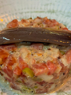 Una foto de Tartar de tomate