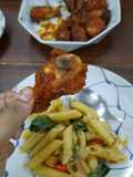 ไก่นิวออลีน หม้ออบลมร้อน