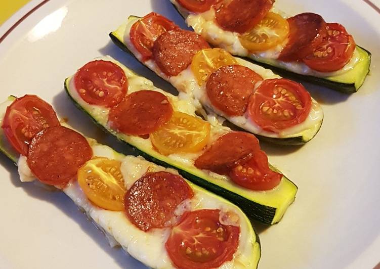 Barchette di zucchine sfiziose