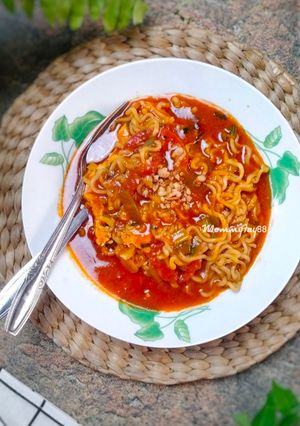 Foto resep Mie Kuah Kornet Sehuhah