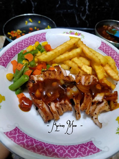 Foto resep Steak Tuna Teflon With Sauce Praktis