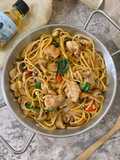 Three Cup Chicken Pasta