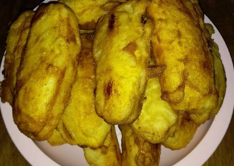 Pisang Kepok Goreng