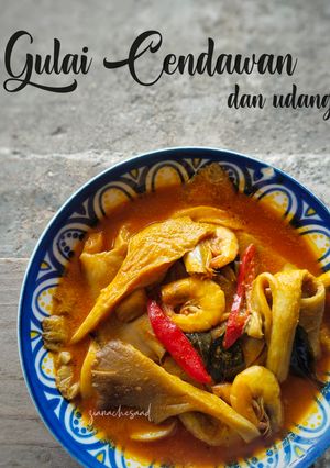 Gambar Gulai Cendawan dan udang