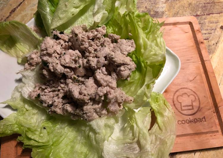 Le moyen le plus simple à Préparer Fait maison Laab Moo (Salade Thaï au porc épicé)