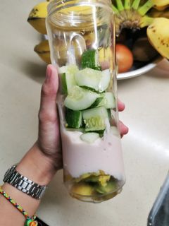 A picture of Green Smoothie Tuesday.