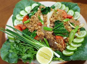 รูปของ ข้าวผัดรถไฟ หรือ ข้าวผัดโบราณ