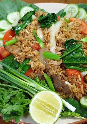 รูปของ ข้าวผัดรถไฟ หรือ ข้าวผัดโบราณ