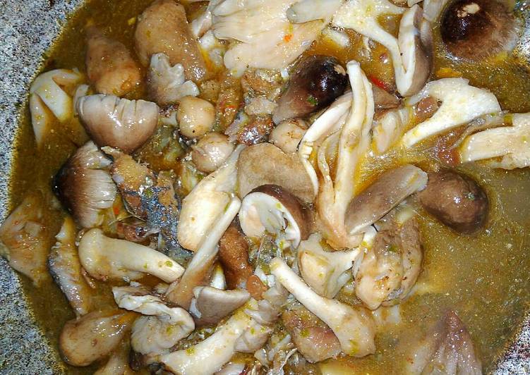 Resep Jamur Merang Ikan Tauco, Menggugah Selera