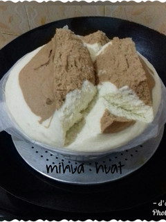 Foto resep Mihua huat (bolu kukus mekar)