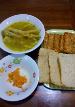 Foto resep Soto ceker kuah kuning