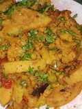 Aloo Gobi Matar (Potato, Cauliflower, and Pea Curry)