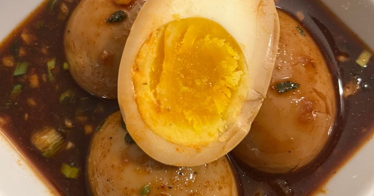 Eggs 🥚 Marinated/Telur Bacem Mudah