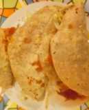 Quesadillas de chicharrón prensado