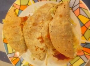 Una foto de Quesadillas de chicharrón prensado