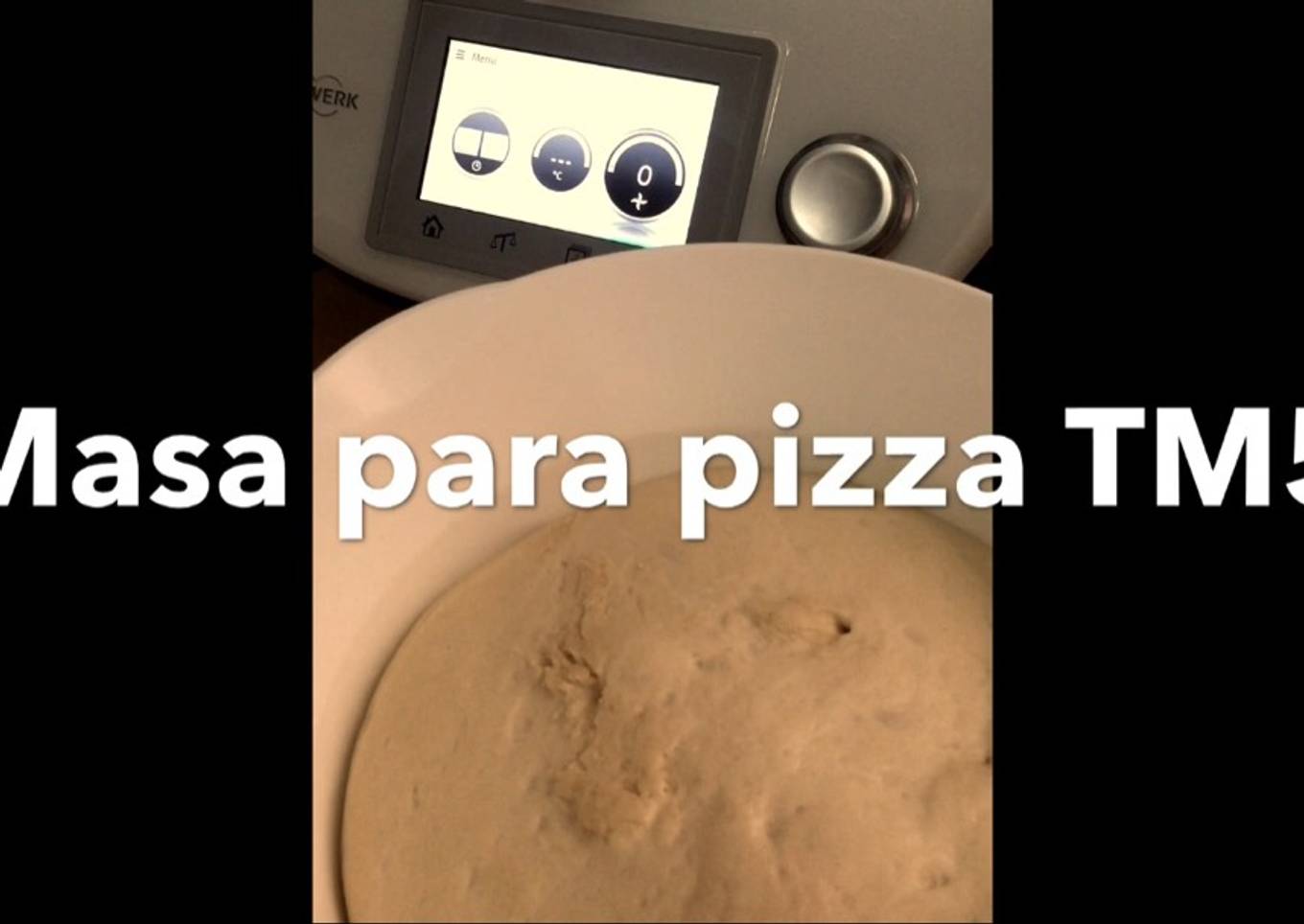 Masa para pizzas Thermomix TM5