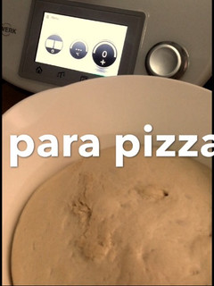 Una foto de Masa para pizzas Thermomix TM5