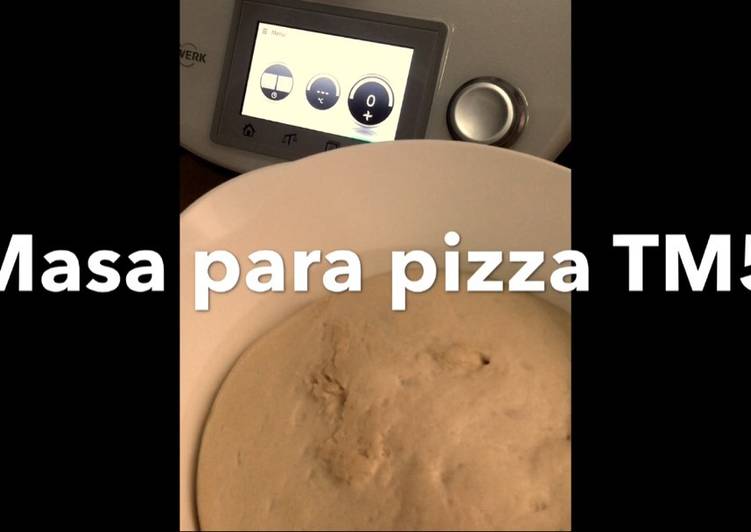 Masa para pizzas Thermomix TM5