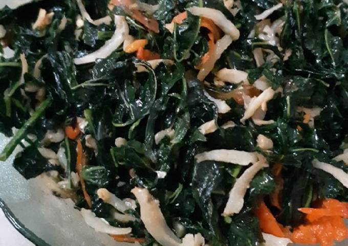 Resep Tumis daun pepaya teri, Sempurna