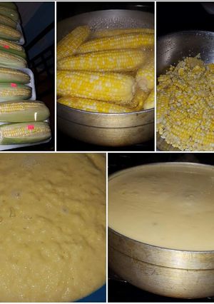 Una foto de Atol de elote