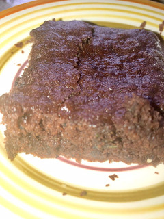 Una foto de Brownie bajo en calorías