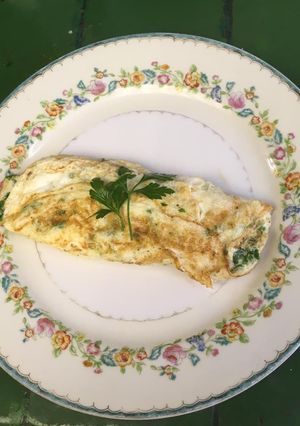 Una foto de Omelette sorpresa