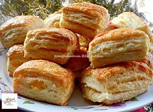 Sajtos-túrós pogácsa  recept fotója