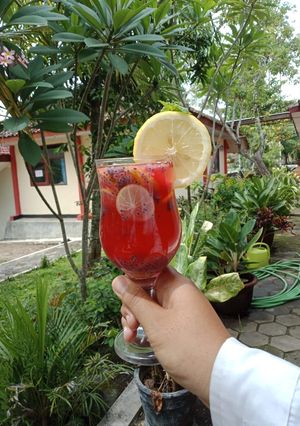 Foto resep Teh kulit buah naga