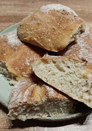 Una foto de Panecillos de txapata