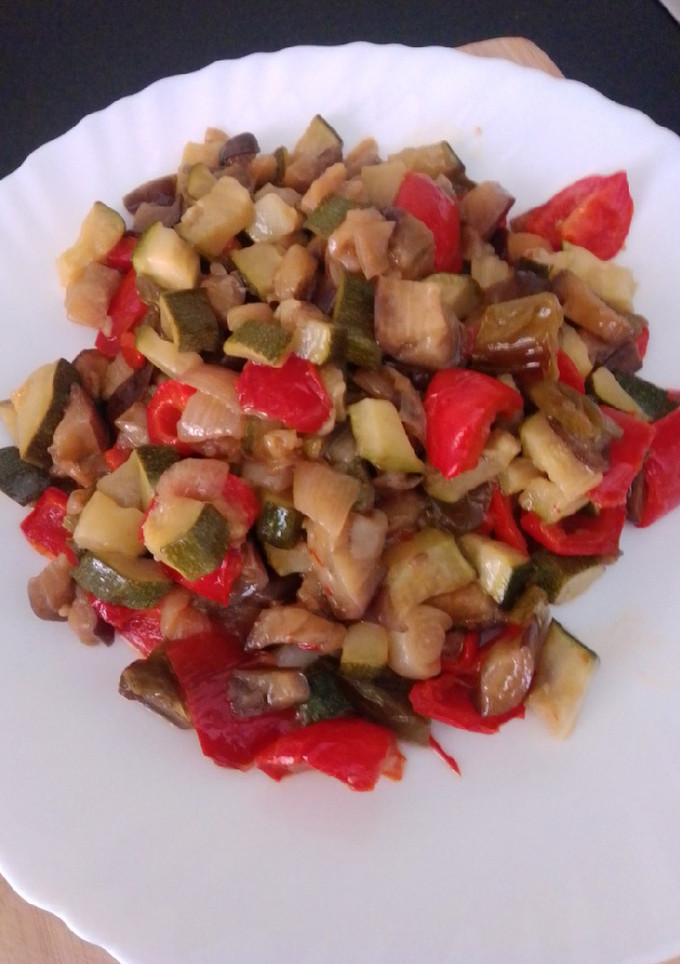 Una foto de Verduras braseadas
