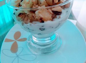 Una foto de Crumble de Manzana y Avena