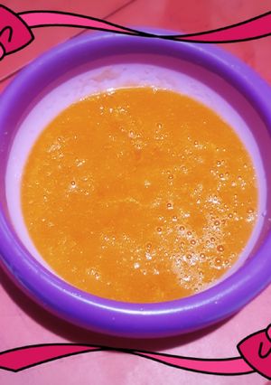 Foto resep Resep MPASI 6m+ Pepaya Jeruk