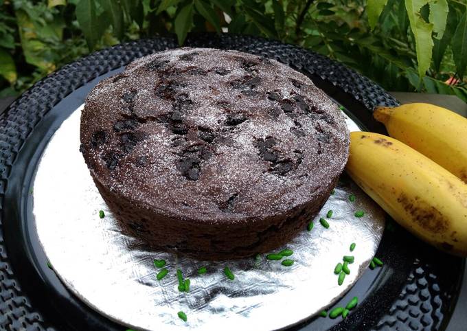Recipe of Homemade Chocolate Banana Cake