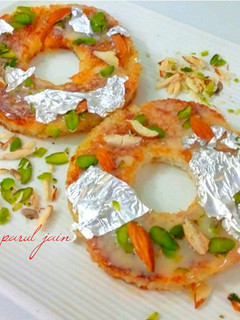 A picture of Bread Ghevar.