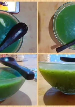 A picture of Palak/Spinach Soup.
