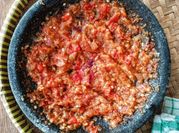 Gambar sambal tomat mentah